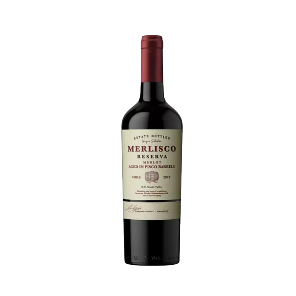 Merlisco Reserva Barril de Pisco tinto Chileno 750ml