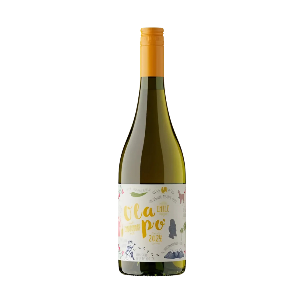 Vinho Branco Chileno Ola Po Chardonnay 750 ML
