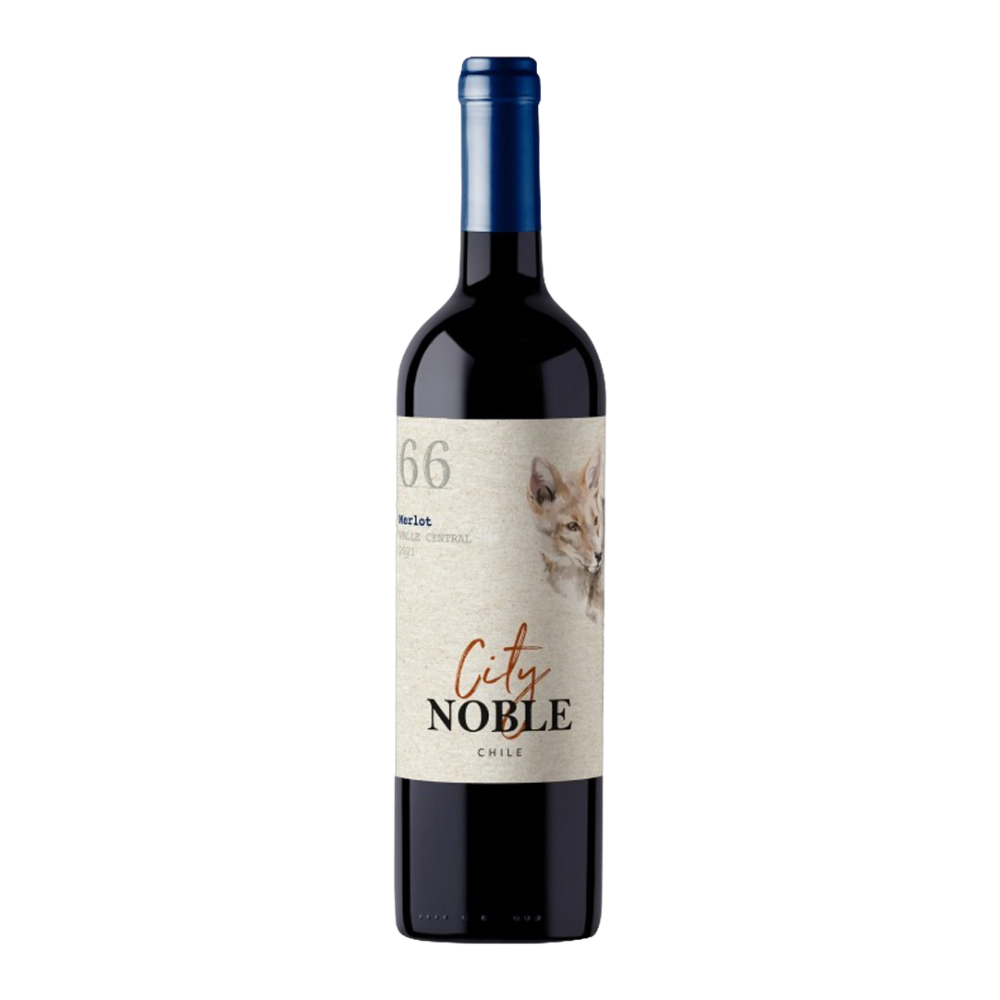 City Noble Merlot 750ml Vinho Chileno