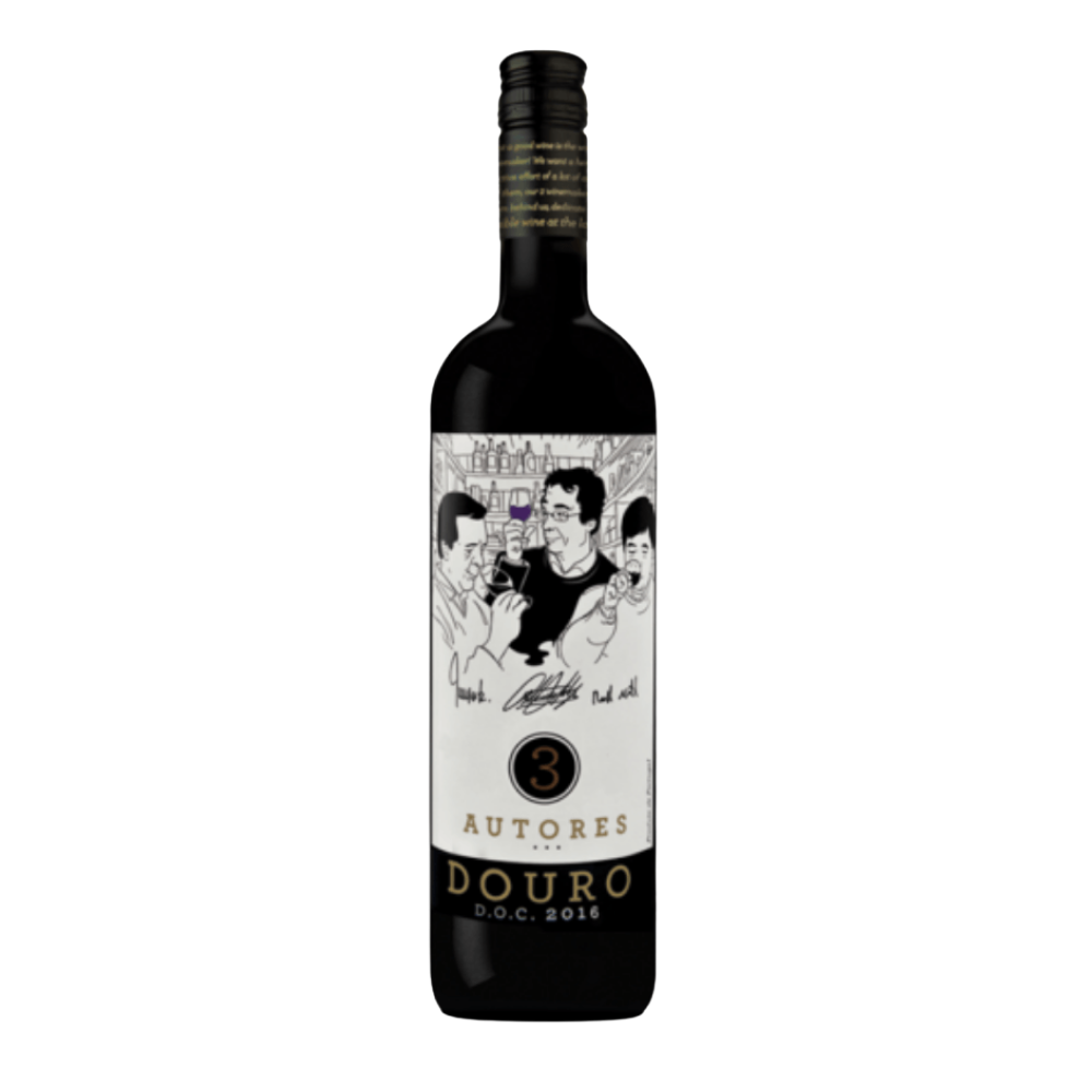 Vinho Tinto Português 3 Autores Douro D.O.C 750ml