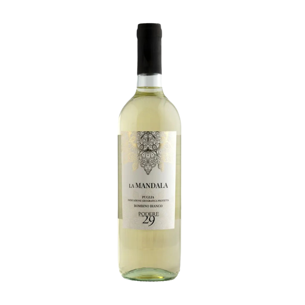 Vinho Branco La Mandala Bombino Puglia IGT - PODERE 29 - 750ml