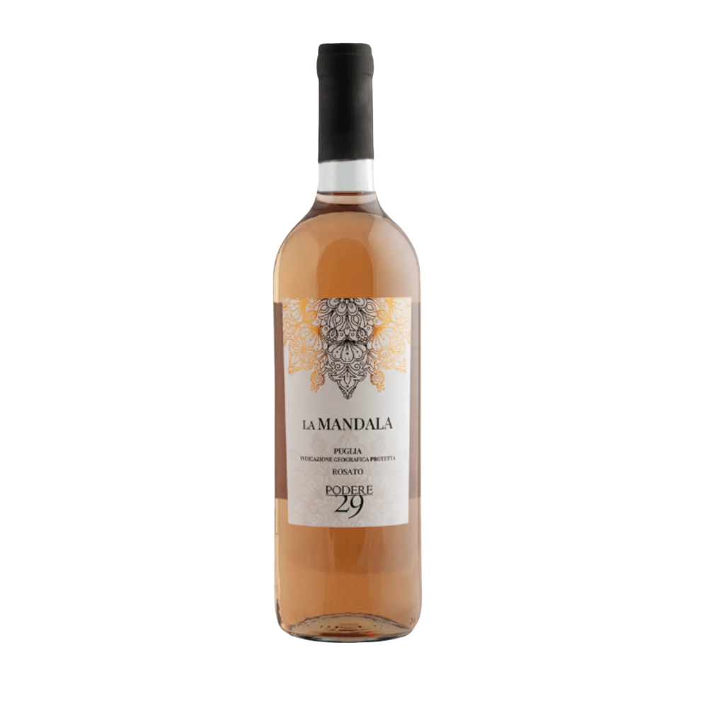 Vinho Rose Meio Seco La Mandala Bombino Nero Puglia 750ml