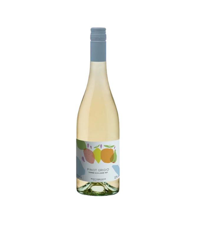 Vinho Mediterranico Pinot Grigio 750 ml